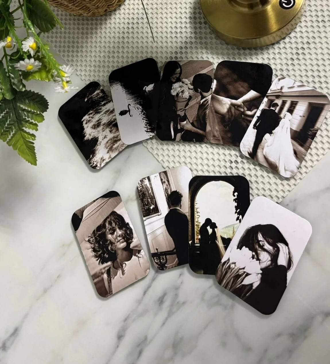 Siyah & Beyaz Foto Magnet