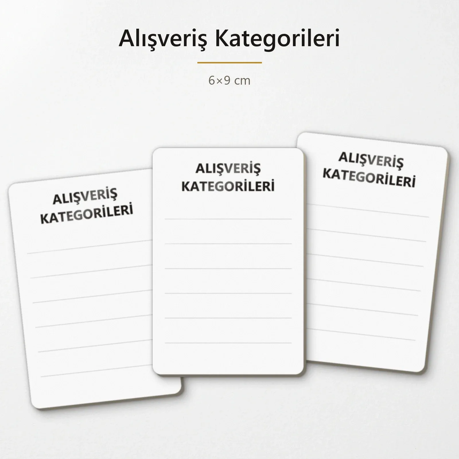 Alışveriş Kategorileri