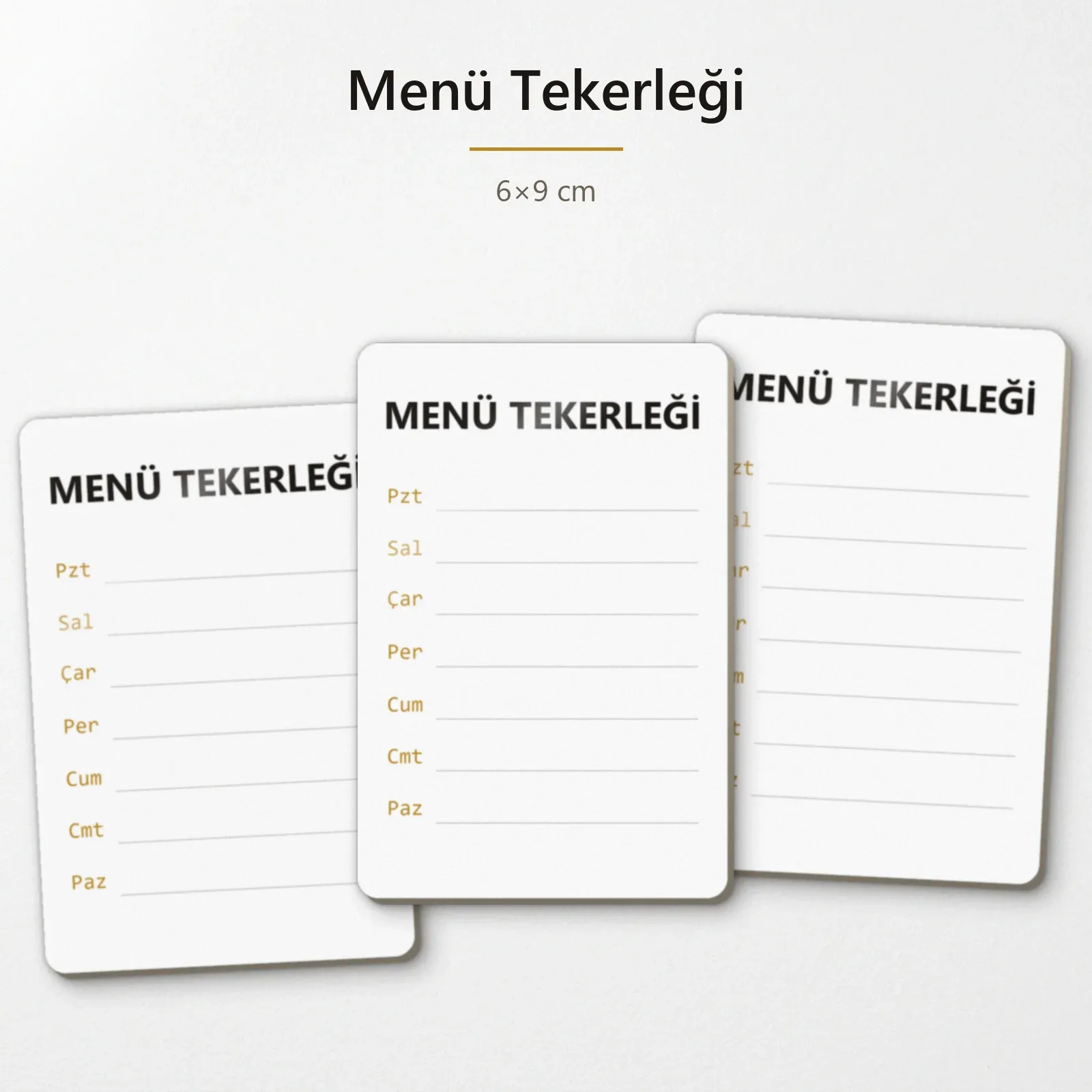 Menü Tekerleği